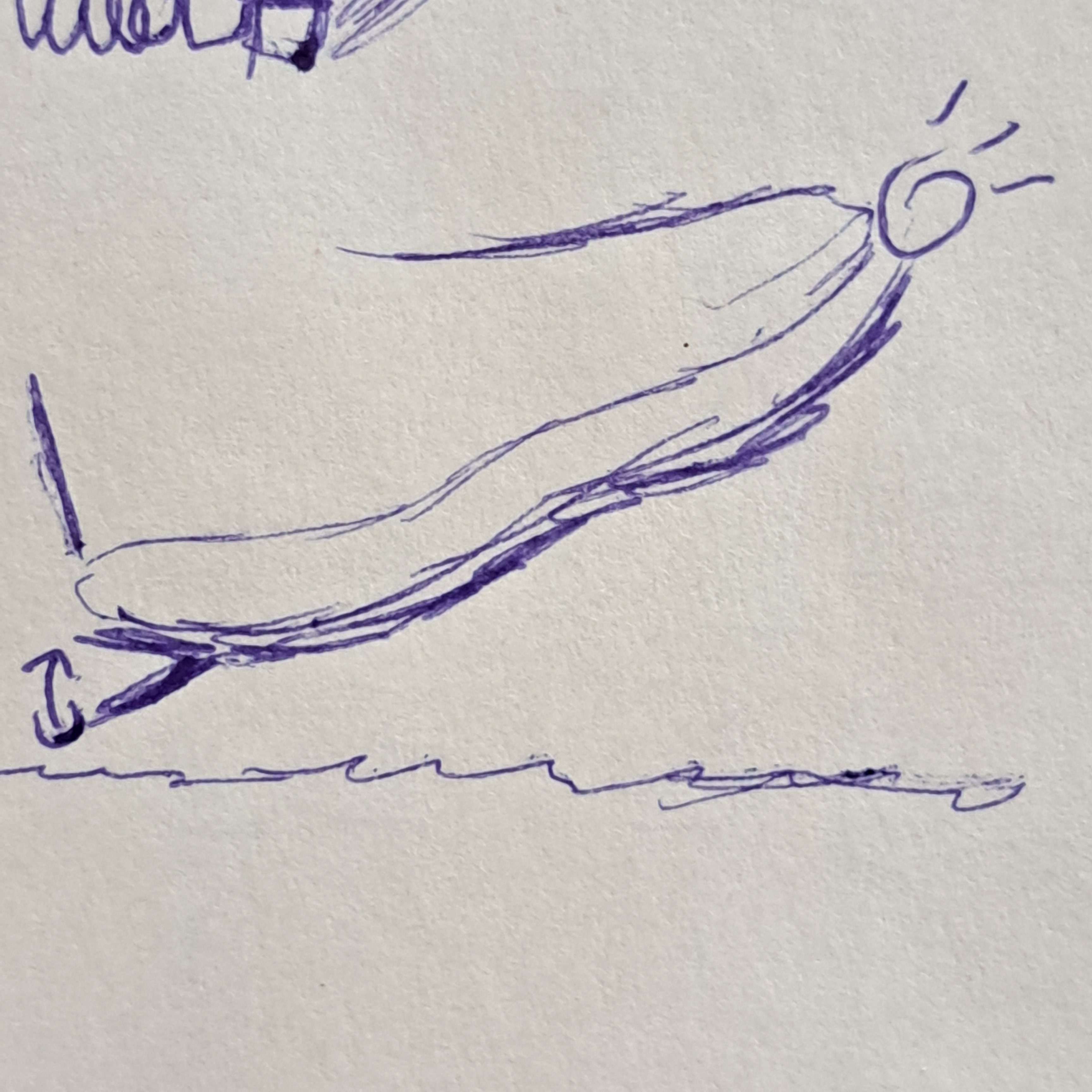 heel hitting the ground completes the circuit