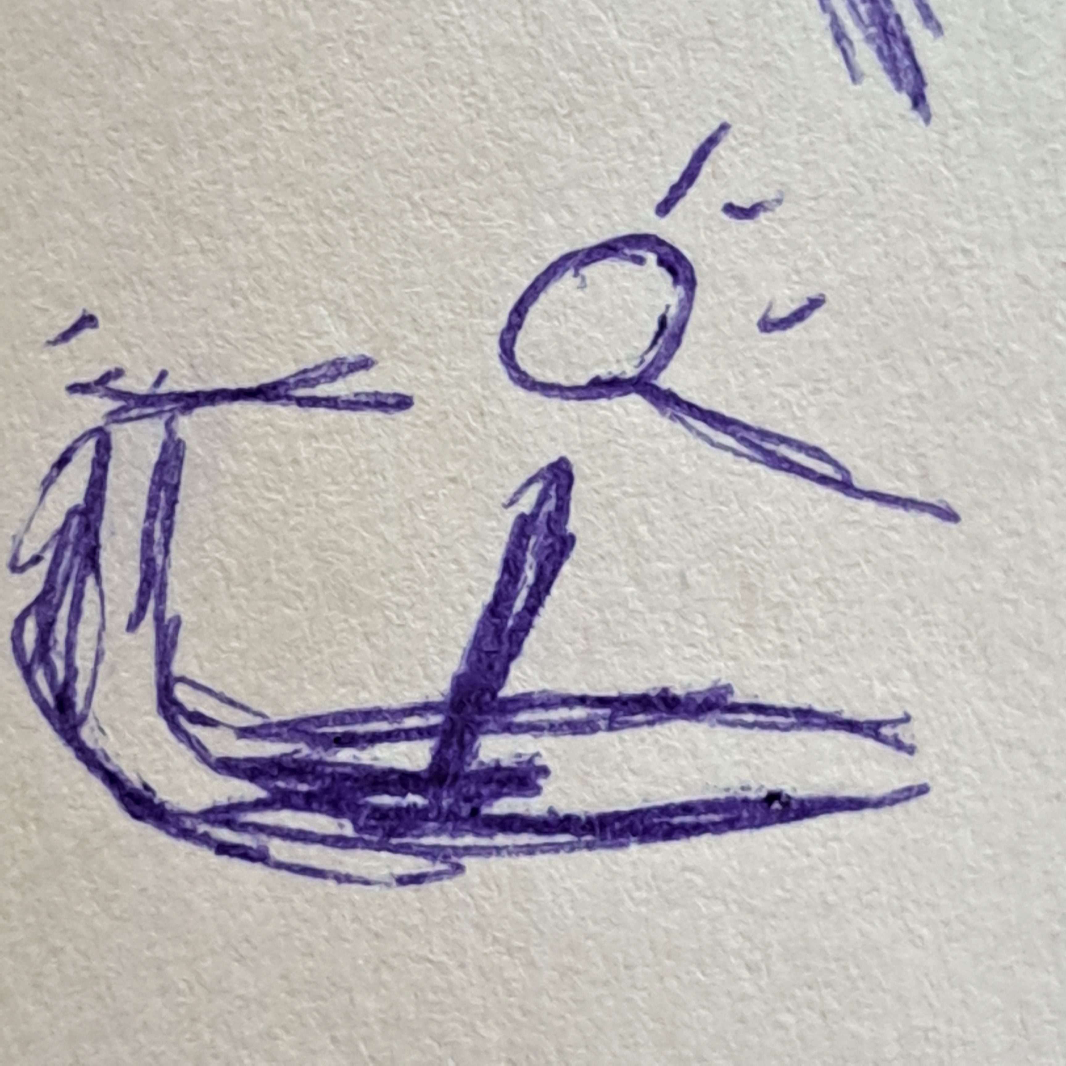 button inside pressed by heel