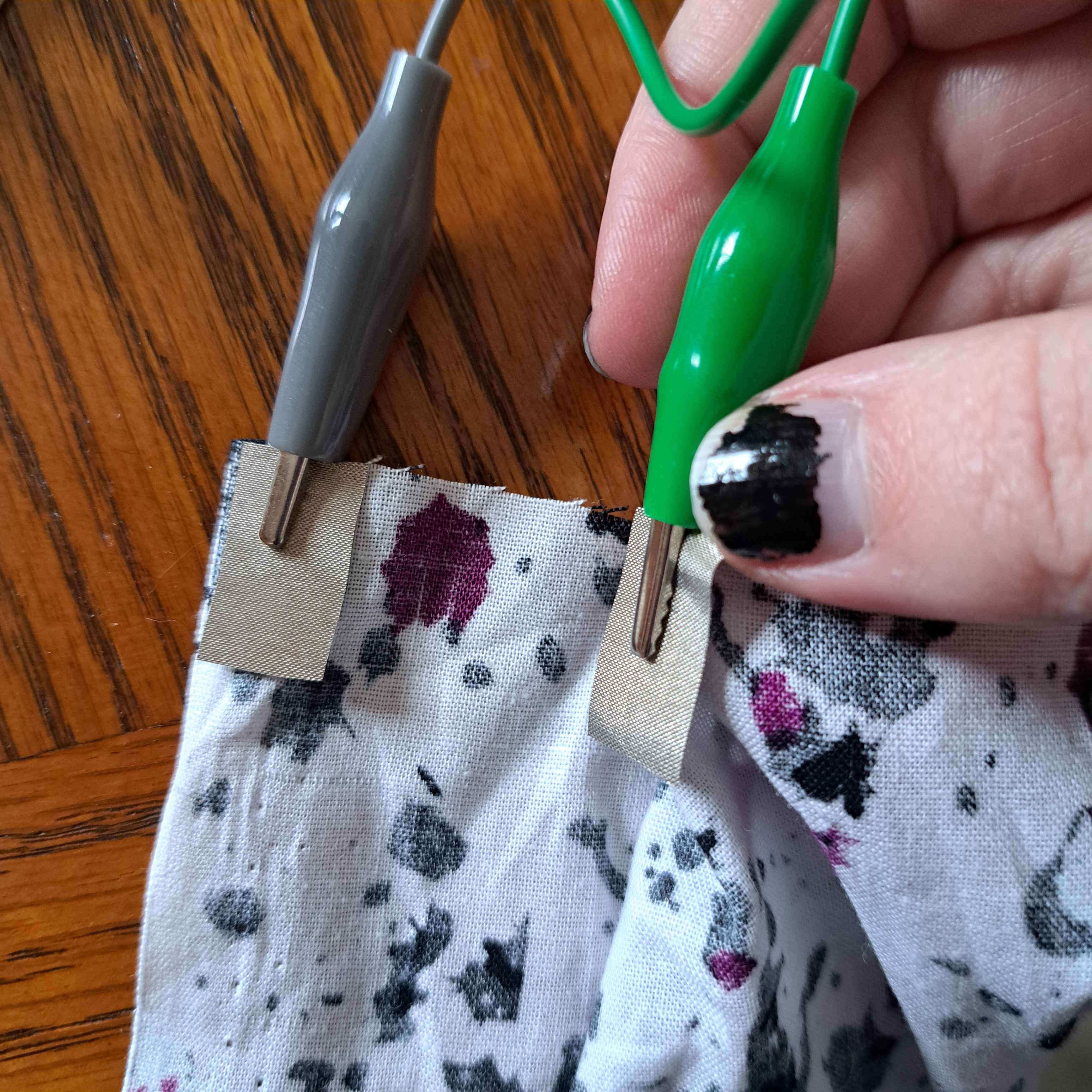 successful folding design using fabric