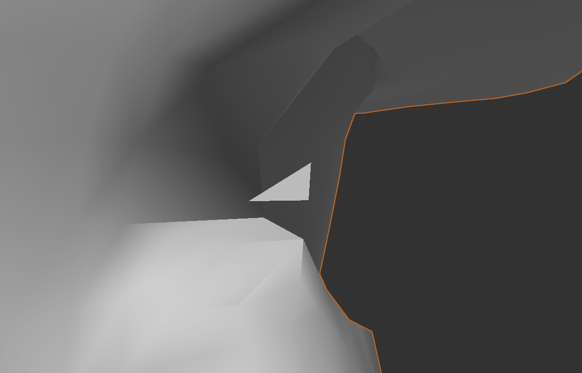 ghost poly I had trouble finding the source of