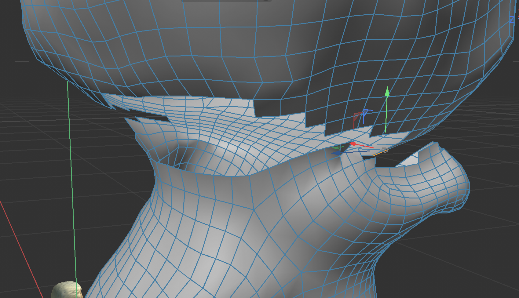 got rid of whatever was going on with the neck and arm